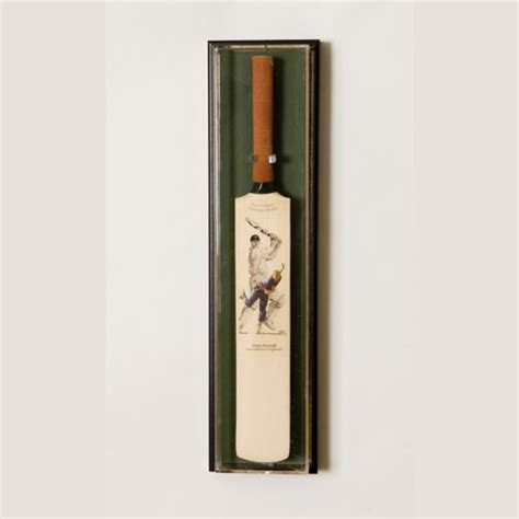 Mini baseball bat display rack case handmade wood holds 8 small souvenir +1 incl. UV Mini Cricket Bat Display Case