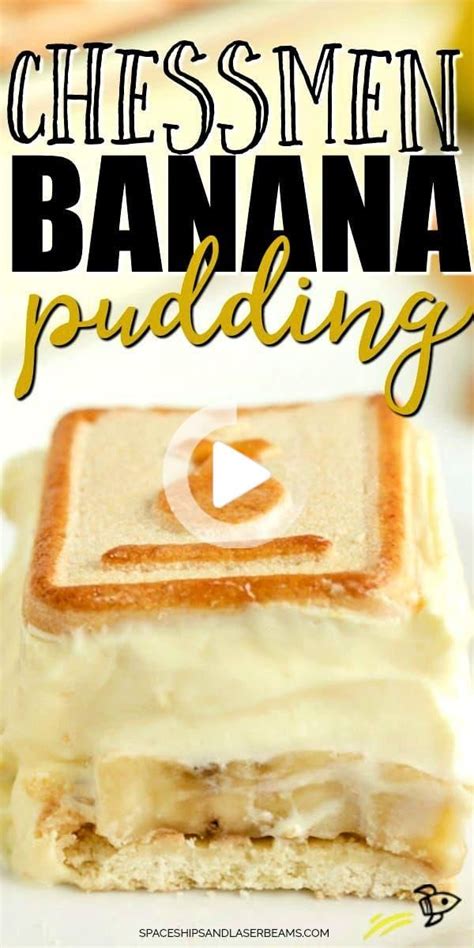 Instead of nilla wafers, this version, a la paula deen, uses pepperidge farm chessmen cookies for a sweet, crunchy, (and fun!) dessert. Chessmen Banana Pudding (Paula Deen Copycat) | Banana ...