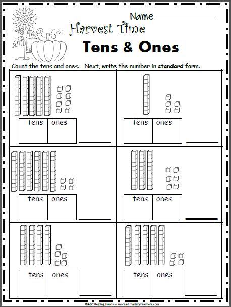 Each math worksheet has an answer sheet attached this includes grouping numbers into tens and ones. Editable Name Tracing Worksheet - 5 Day - Madebyteachers