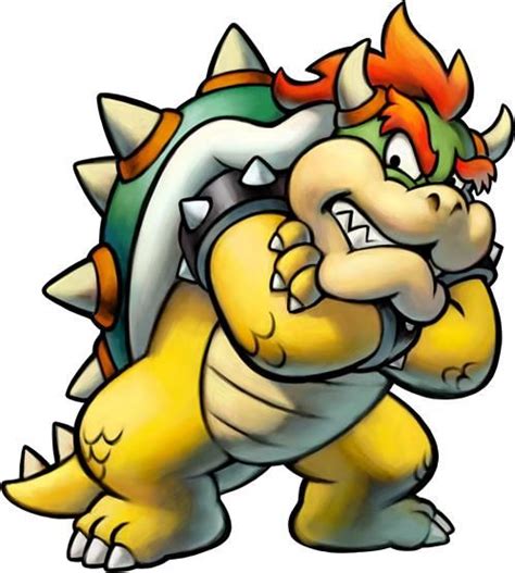 Bowser With His Arms Folded In A Defensive Stance Id Be Defensive