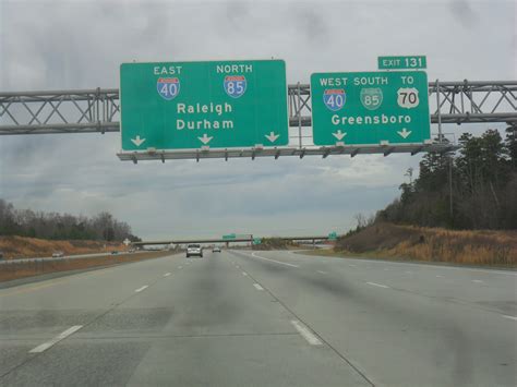 Lukes Signs Interstate 85 And Interstate 40 North Carolina