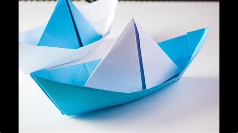 How To Make Origami Boat Youtube
