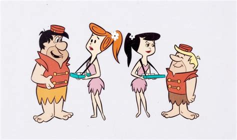 The Flintstones Bachelor Daze Production Cel Air Date March 5 1964