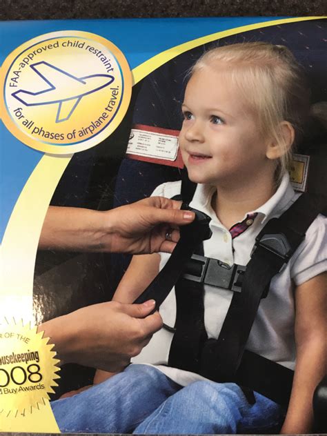 Cares Kids Fly Safe Child Restraint System Airplane Aviation Harness 22