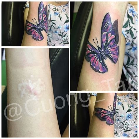 Butterfly Scar Cover Up Tattoo Butterfly Tattoo Cover Up Up Tattoos