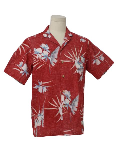 Vintage 80s Hawaiian Shirt 80s Mark Raysten Malihini