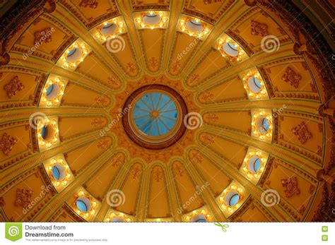 The Interior Of The California State Capitol Building Stock Image