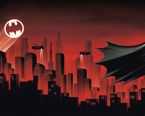 1280x1024 Batman The Animated Series Red World 4k 1280x1024 Resolution