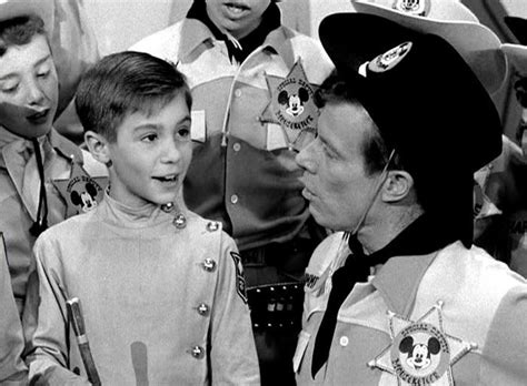 Johnny Crawford And Jimmie Dodd Johnny Crawford Mickey Mouse Club Mouseketeer