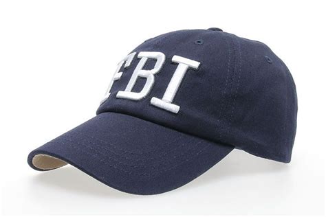 High Quality Hat And Cap Fbi Fashion Leisure Embroidery Caps Unisex