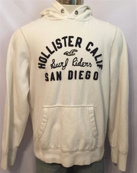 Hollister Ca Surf Riders San Diego Pullover Hoodie Sweatshirt Sweater
