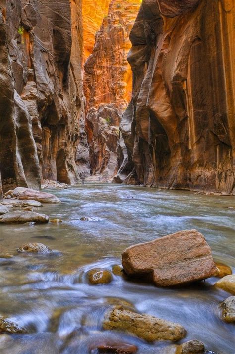 10 Of The Most Beautiful Slot Canyons Slot Canyon Hiking The Narrows