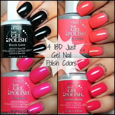 4 Ibd Just Gel Nail Polish Colors
