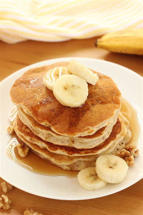 Banana Oat Pancakes Recipe Easy And Filling One Sweet Appetite