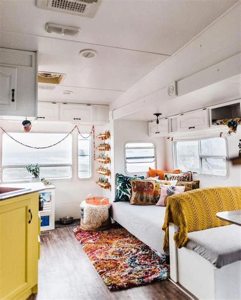 11 Beautiful Rv Makeovers To Inspire Your Rv Renovation Tiny Living