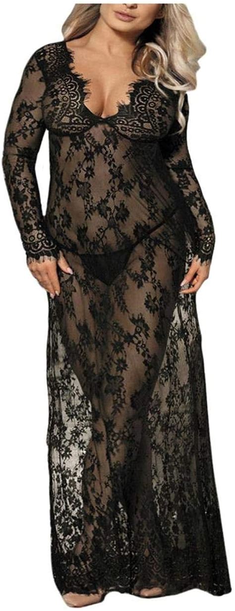 hjmeww women s exotic sleepwear and robe sets plus size sexy women negligee nightie lingerie lace