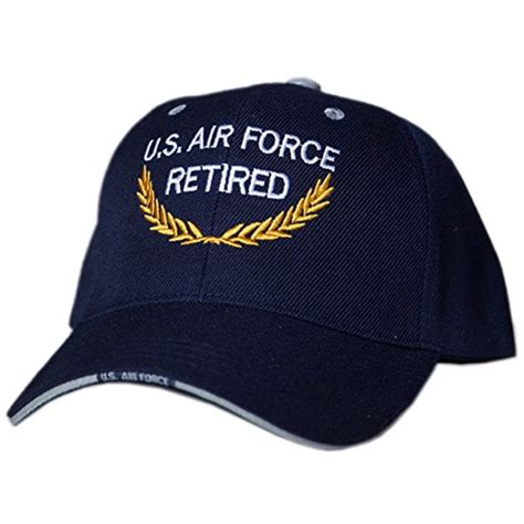Us Honor Official Embroidered Retired Us Air Force Baseball Caps Hats