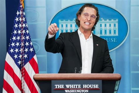 Uvalde Native Matthew Mcconaughey Visits White House To Push For Stricter Gun Laws And Mental