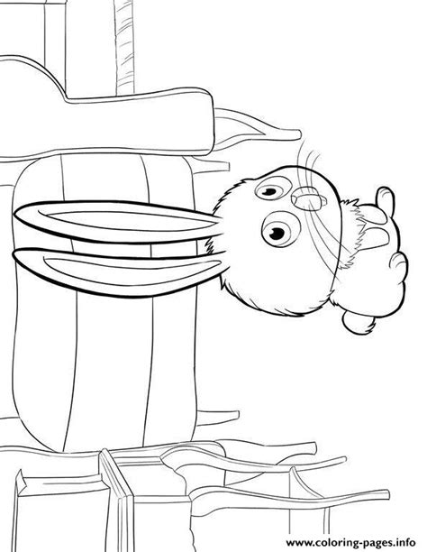 What is the secret life of your pet? Snowball Secret Life Of Pets Coloring Pages Printable