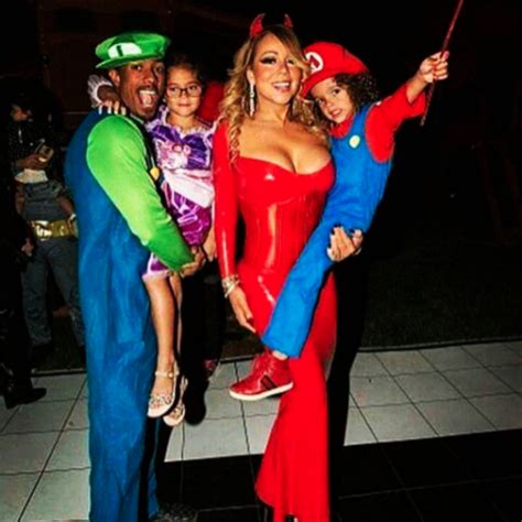 Friendly Exes Mariah Carey And Nick Cannon Celebrate Halloween Early