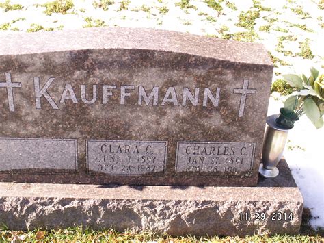 Charles Casper Kauffmann 1891 1967 Find A Grave Memorial