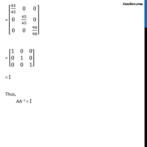 Finding Inverse of Matrix using adjoint - Both 2x2 and 3x3 - Teachoo