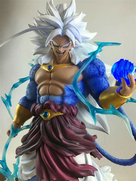 Yjj hobby figure super saiyan broly action figure dragon ball z statues model doll toys with luminescent shock wave collection birthday gifts. Dragonball AF Dragonball Z 18" Goku Super Saiyan LED Broly ...