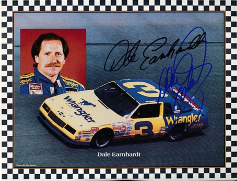 Dale Earnhardt Sr Signed Nascar 8x10 Photo Pa Loa Pristine Auction