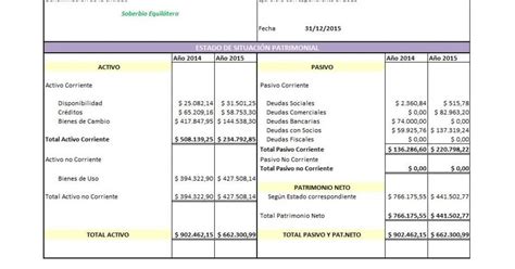 Contabilidad And Liderazgo ® Plantilla Excel Para La Elaboración Del