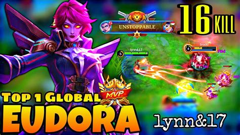 New King Best Build Eudora Top Global Eudora Gameplay By