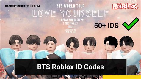 50 Bts Roblox Id Codes 2022 Fire Idol Euphoria And Other Songs