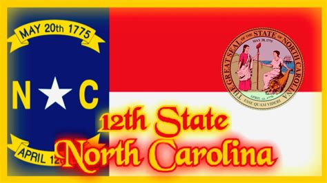 North Carolina Statehood Day November 21 1789 12th State Youtube