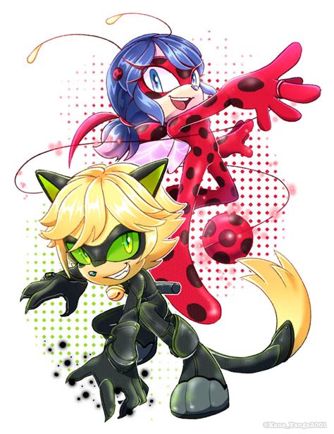 Miraculous Ladybug And Cat Noir Sonic Style By Kanayanga On Deviantart