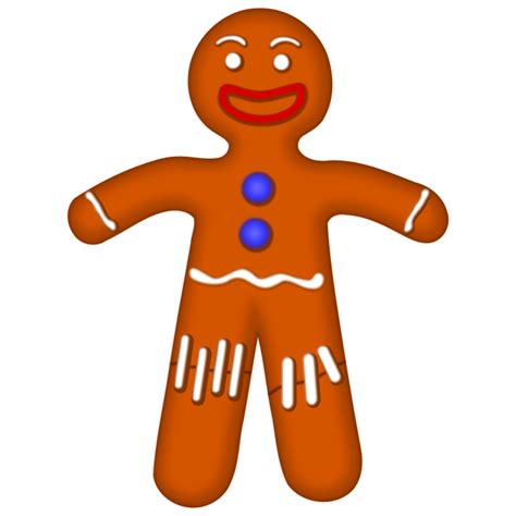 Gingerbread Man Png Clip Art Library