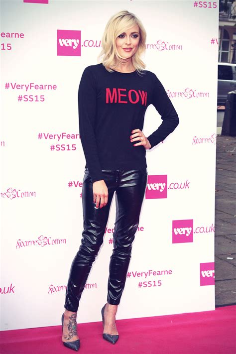 Fearne Cotton Attends Fearne Cotton’s Uk Fashion Show Leather Celebrities