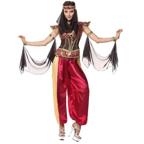 deluxe sexy belly dance costume set 5pc top skirt belt headwear veil indian dance costumes