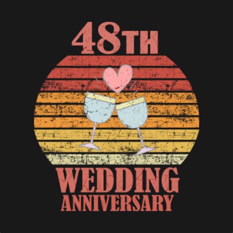 48th Wedding Anniversary T 48th Wedding Anniversary T Shirt