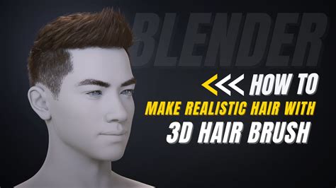 Blender Hair Tool Make Realistic Hair In Blender Hair Time Lapse