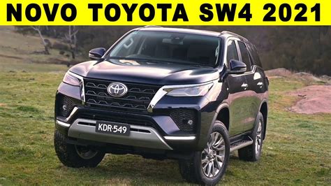 Novo Toyota Sw4 2021 Com 204 Cv E 51 Kgfm Youtube