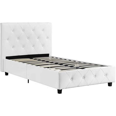 Leather Upholstered Bed Tufted Bed Upholstered Bed Frame Bed Frame