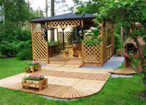 Know the differences between pergola canopies and gazebos to backyard pergola canopy vs. 22 Beautiful Garden Design Ideas, Wooden Pergolas and ...