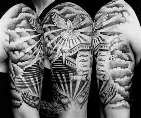 Heaven Tattoo Half Sleeve Tattoos For Guys Full Sleeve Tattoos Tattoo