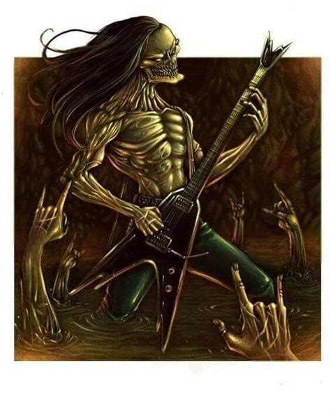 Pin By The Duke On Bands Music Heavy Metal Art Creature Artwork