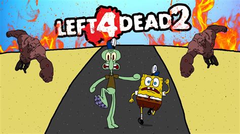 Left 4 Dead 2 Spongebob Edition So Many Tanks Youtube