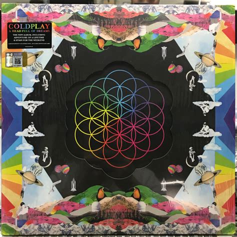 Coldplay A Head Full Of Dreams 2015 Pink Neon Translucent Vinyl