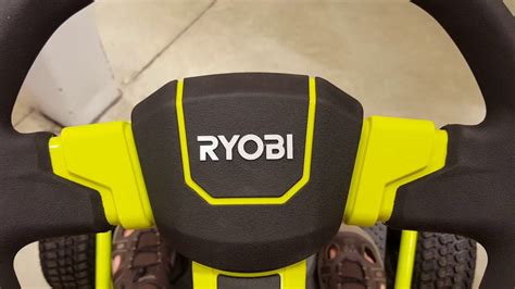 2018 Ryobi Rm480e Fully Electric Riding Mower Walkaround Youtube Free