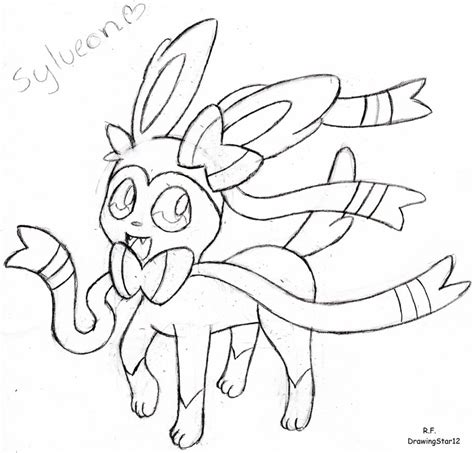 Pokemon Sylveon Coloring Pages At GetColorings Free Printable