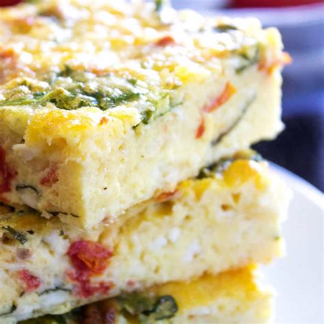 Simple Spinach And Tomato Breakfast Casserole Real Housemoms