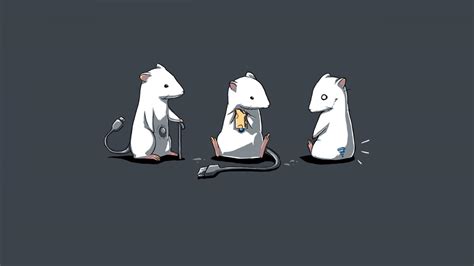 Funny mice fun-art Wallpaper | (131890)