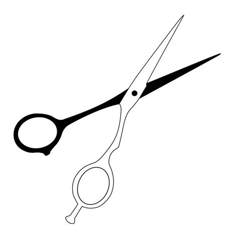 Scissors Line Drawing Clipart Best